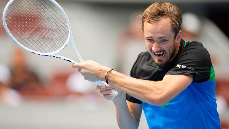 Daniil Medvedev hat zum zehnten Mal gegen Alexander Zverev gewonnen