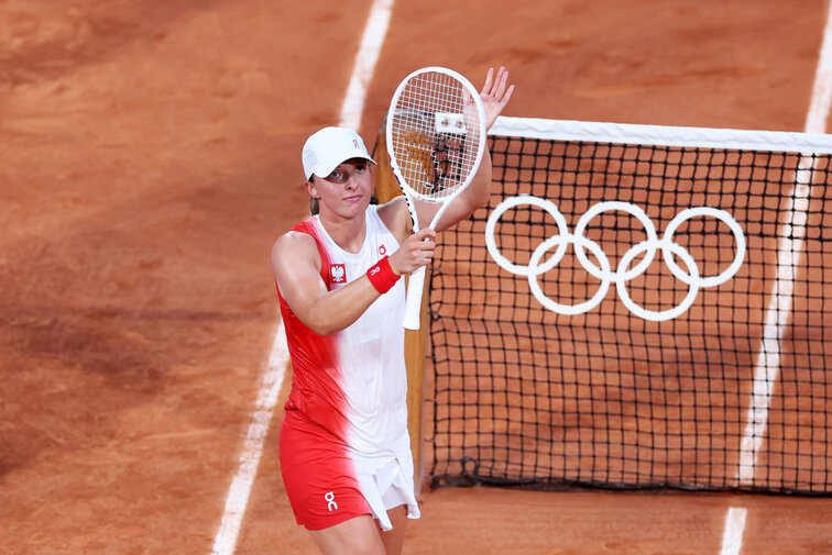 Iga Swiatek steht im Halbfinale des Olympischen Turniers in Paris