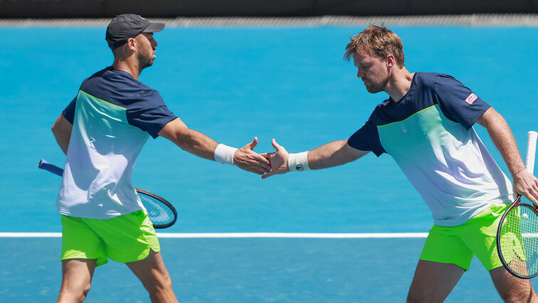 Tim Pütz und Kevin Krawietz in Melbourne