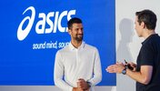 Novak Djokovic bei einem Event von ASCICS in Melbourne