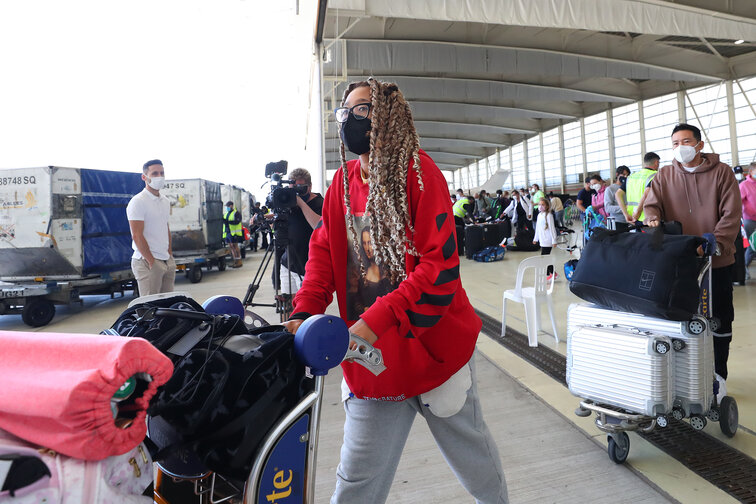 Naomi Osaka landed Down Under