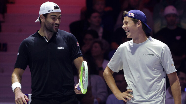 Matteo Berrettini und Joel Schwärzler sind heute in der Wiener Stadthalle im Einsatz