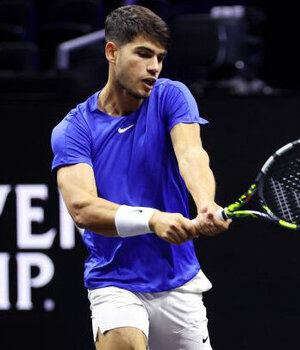 Carlos Alcaraz hat sein Debüt beim Laver Cup gewonnen