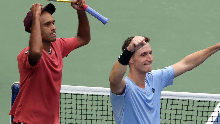 Rajeev Ram und Joe Salisbury durften in Flushing Meadows mal wieder jubeln