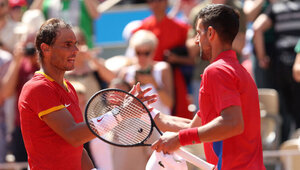 Rafael Nadal wird Novak Djokovic in Málaga noch einmal aus nächster Nähe beobachten