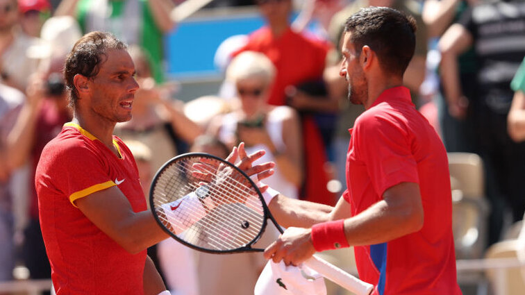 Rafael Nadal wird Novak Djokovic in Málaga noch einmal aus nächster Nähe beobachten