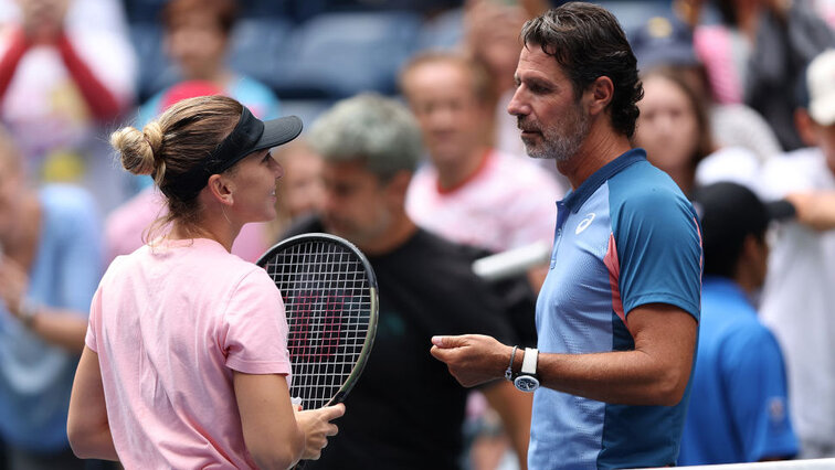 Simona Halep und Patrick Mouratoglou in besseren Zeiten