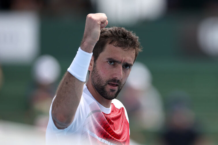 Jubel bei Marin Cilic