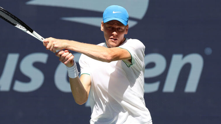 Jannik Sinner steht bei den US Open 2024 in Runde zwei