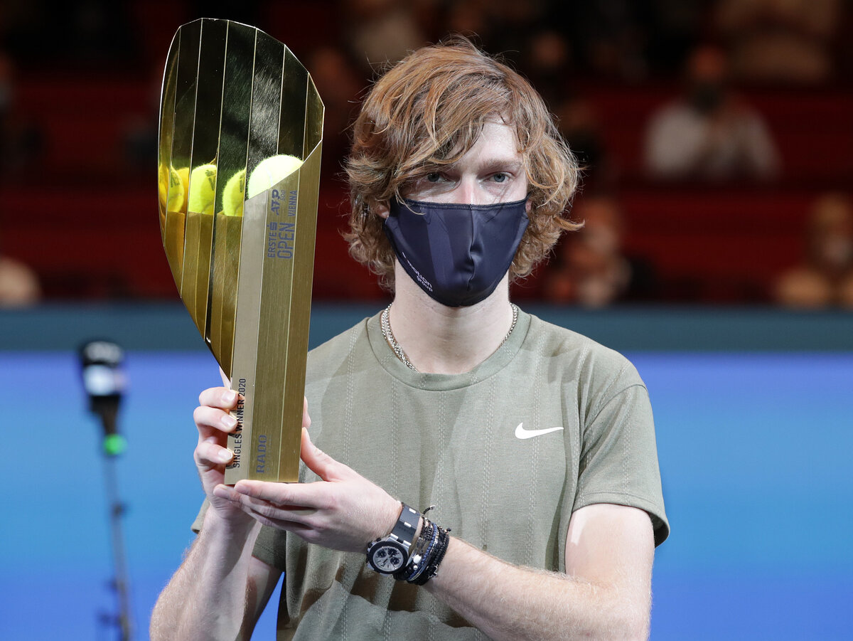 ATP roundup: Andrey Rublev wins in Vienna, lands Finals spot