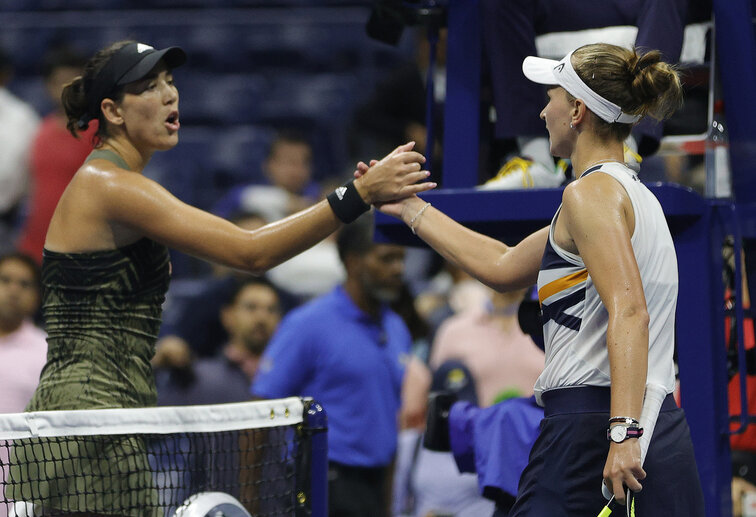 Bad blood between Garbine Muguruza and Barbora Krejcikova