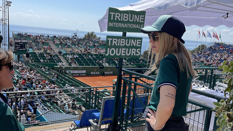 View of Court Rainier III - one of tennis' iconic venues