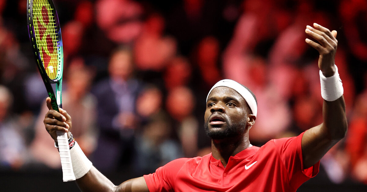 Laver Cup: Frances Tiafoe Beats Stefanos Tsitsipas - Team World Wins ...