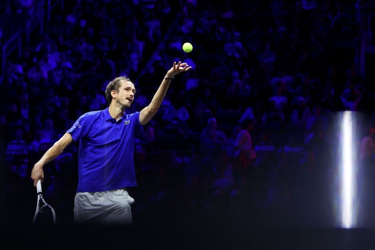 Daniil Medvedev durfte über den Sieg beim Laver Cup jubeln