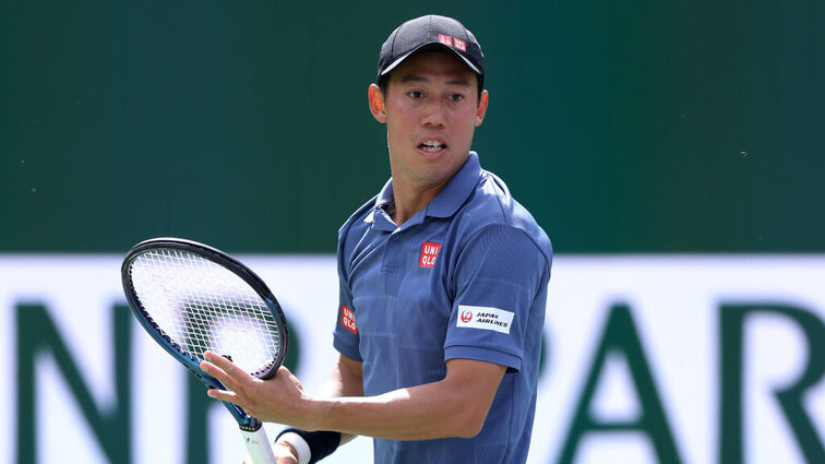 Kei Nishikori konnte sein Erstrundenduell in Indian Wells gegen Jaume Munar gewinnen.