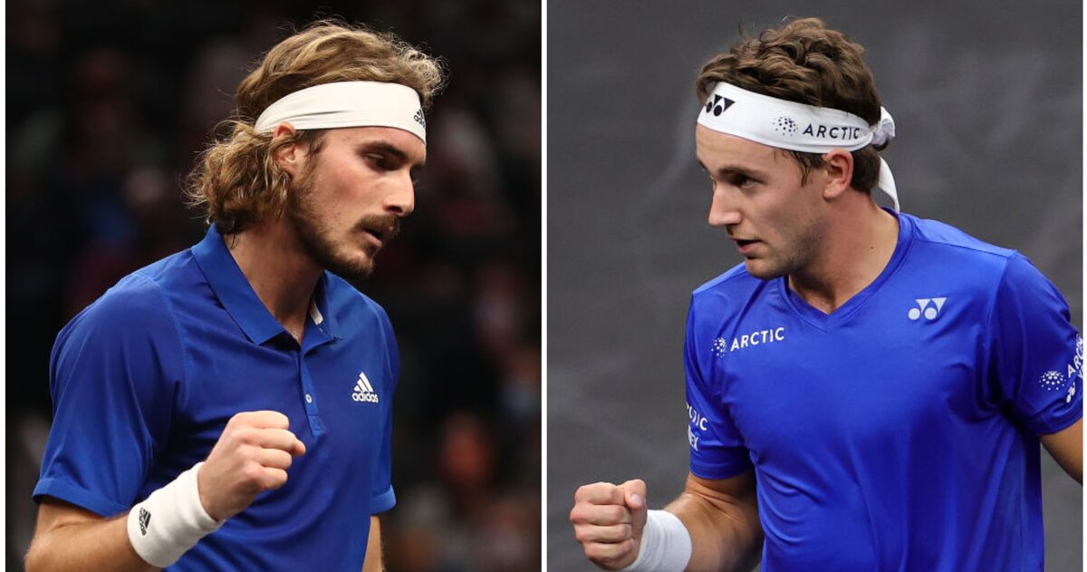 Laver Cup: Stefanos Tsitsipas And Casper Ruud Complete Team Europe ...