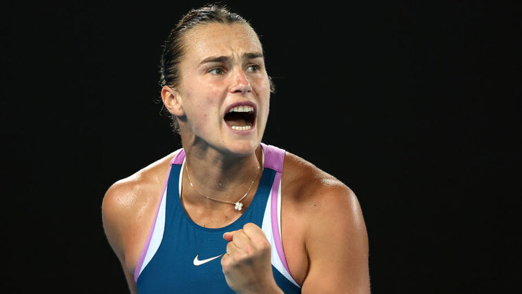 Aryna Sabalenka hat 2023 noch kein Match verloren