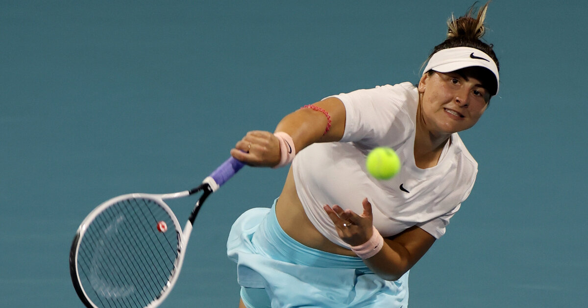 WTA Miami: Bianca Andreescu - gut an schlechten Tagen ...