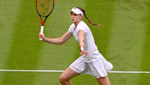 Elena Rybakina ist in Wimbledon 2024 standesgemäß gestartet
