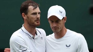 Jamie und Andy Murray in Wimbledon 2024