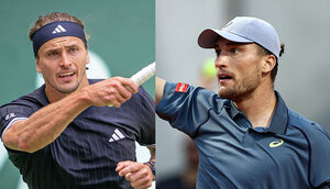 Alexander Zverev trifft heute erstmals auf Raphael Collignon Alexander Zverev trifft heute erstmals auf Raphael Collignon