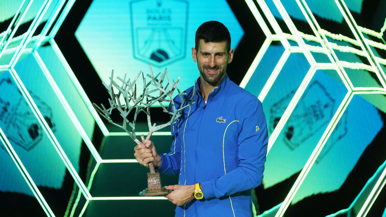 Novak Djokovic wird der letzte Einzel-Champion in Paris-Bercy bleiben