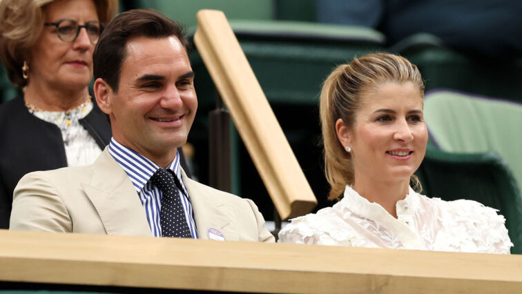 Roger und Mirka Federer werden heute in der Royal Box erwartet