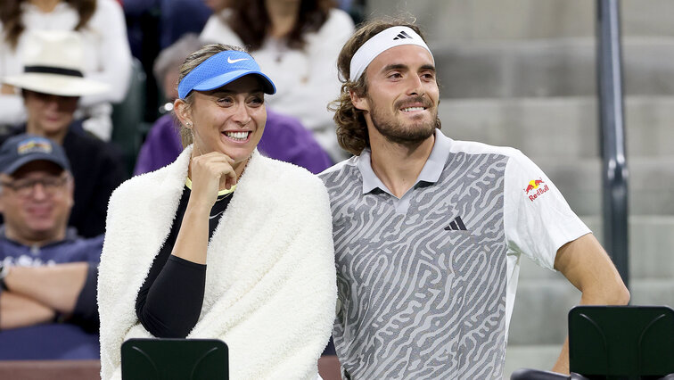 Paula Badosa und Stefanos Tistispas kämpfen dieses Jahr um den Mixed-Doppel-Titel der US Open