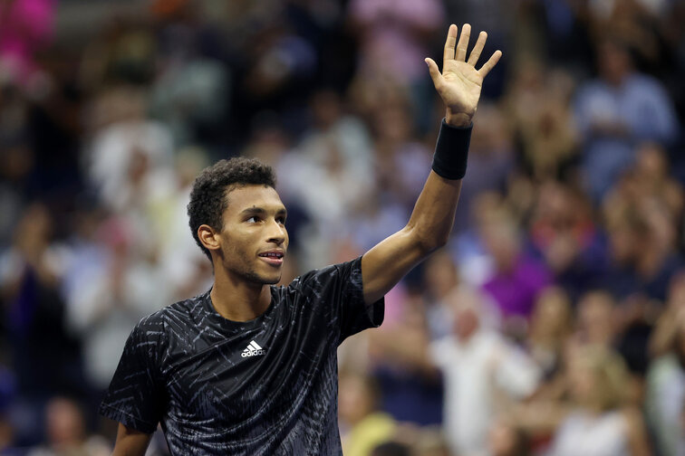 Im US-Open-Viertelfinale zwischen Felix Auger-Aliassime und Carlos Alcaraz steht eine Menge auf dem Spiel