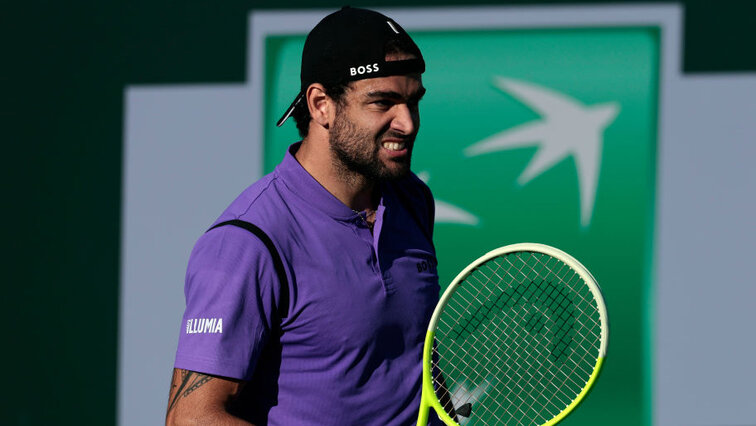 Matteo Berrettini hat sich in Indian Wells mit Lorenzo Sonego zum Doppeln verabredet