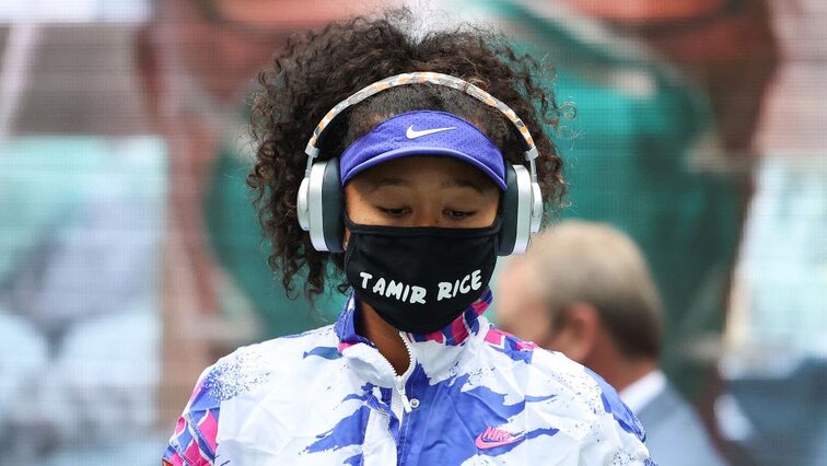 Naomi Osaka bei den US Open 2020