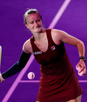 Barbora Krejcikova steht im Halbfinale