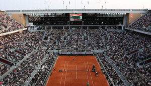 Auf dem Court Philippe-Chatrier werden die nächsten großen Trophäen ausgespielt Auf dem Court Philippe-Chatrier werden die nächsten großen Trophäen ausgespielt