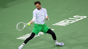 Daniil Medvedev ist gut vorbereitet nach Indian Wells gekommen