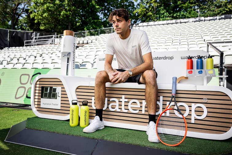 Taylor Fritz schwört auf waterdrop