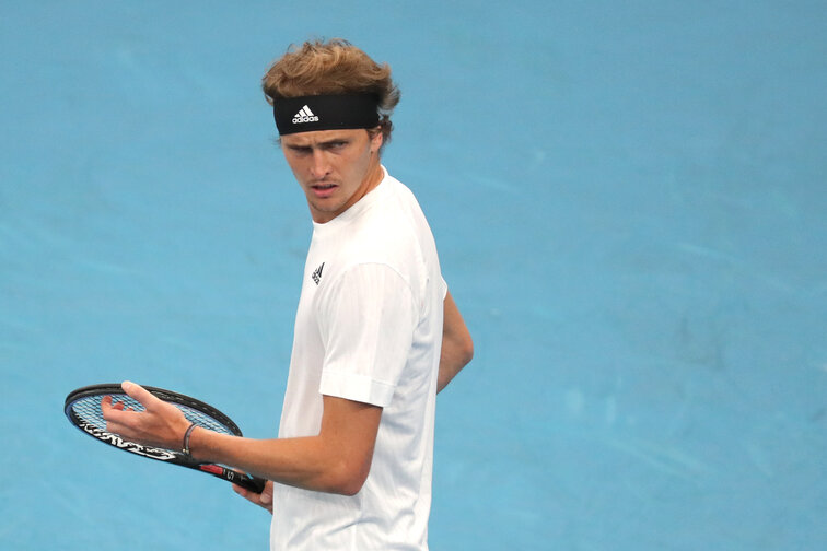 Alexander Zverev musste sein erstes Match beim United Cup verloren geben