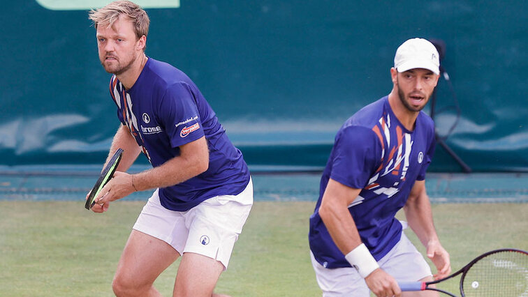 Kevin Krawietz und Tim Pütz haben ihr erstes Match in Wimbledon 2023 gewonnen