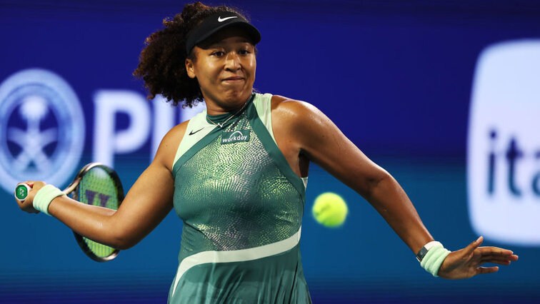 Naomi Osaka am Mittwoch in Miami