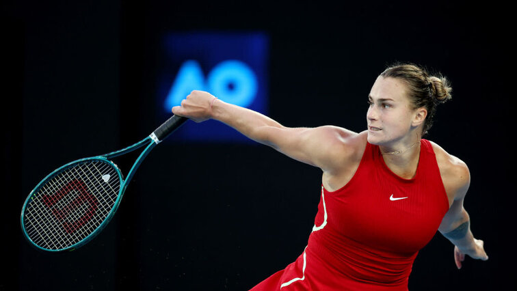 Aryna Sabalenka wurde in ihrem Zweitrundenmatch noch nicht allzu sehr gefordert.