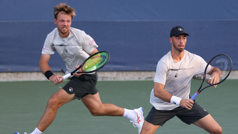 Kevin Krawietz und Tim Pütz haben bei den US Open das Halbfinale erreicht