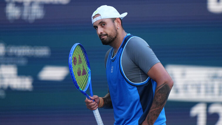 Nick Kyrgios darf sich nach fast zweieinhalb mal wieder über einen Toursieg freuen.