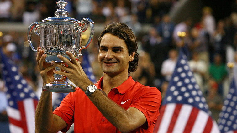 Roger Federer hat 2008 seinen US-Open-Titel verteidigt - als bislang letzter Mann