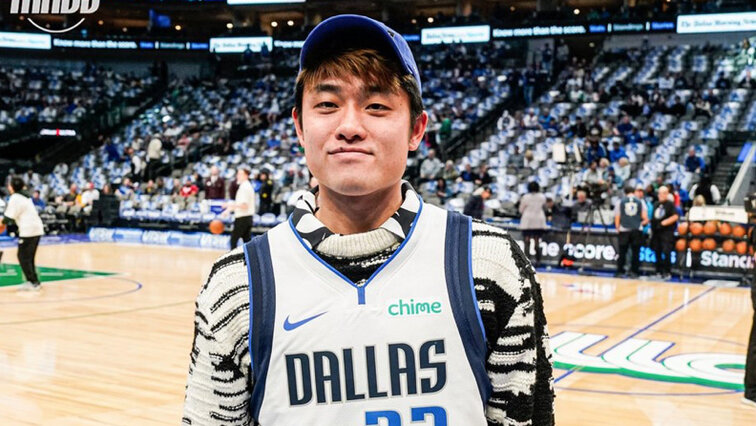 Yibing Wu has made himself really comfortable in Dallas