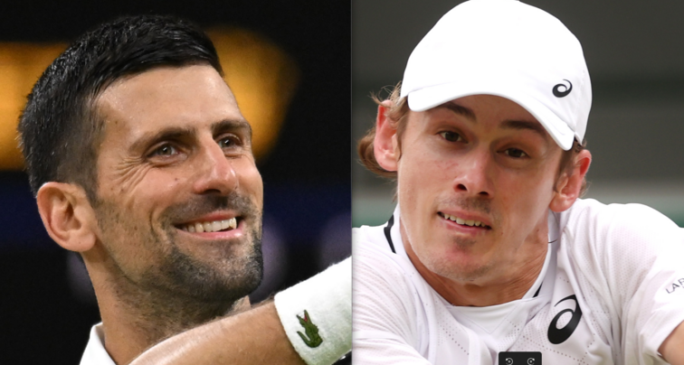 Novak Djokovic, Alex de Minaur