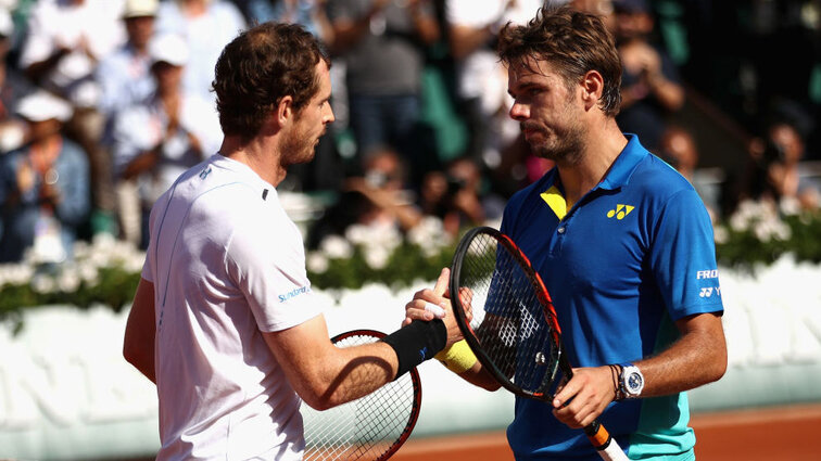Andy Murray und Stan Wawrinka in Roland-Garros 2017