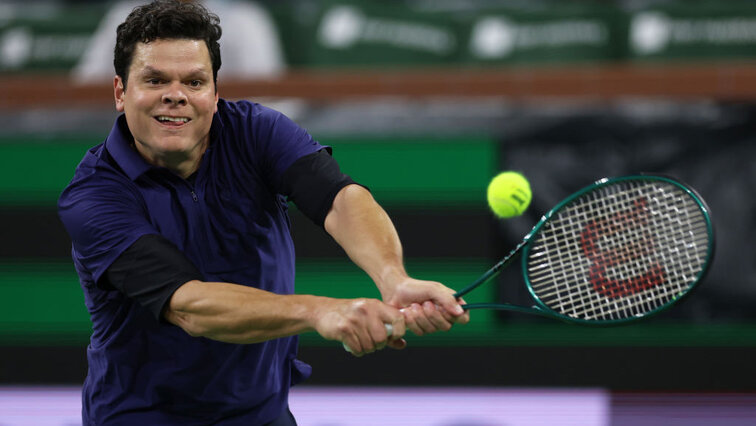 Milos Raonic konnte gegen Holger Rune nicht antreten