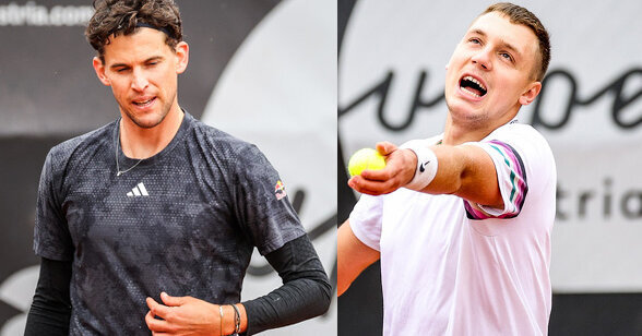 Dominic Thiem vs. Hamad Medjedovic on TV, live stream and live ticker