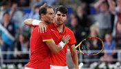 Rafael Nadal und Carlos Alcaraz stehen im Viertelfinale