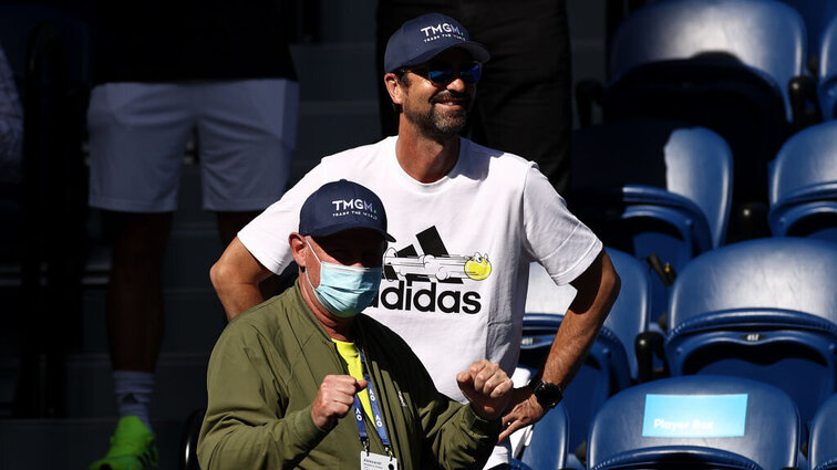 Hugo Gravil und Alexander Zverev Sr. bildeten lange Zeit den festen Kern des "Team Zverev"