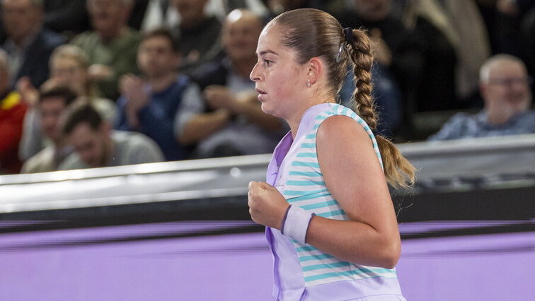 So langsam wird Jelena Ostapenko ihrer Favoritinnenrolle in Linz immer mehr gerecht